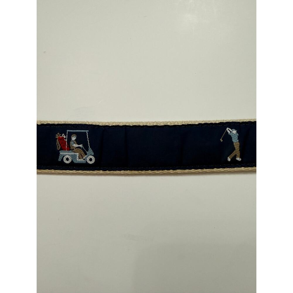 Golf Canvas Ribbon Belt - Picture 3 of 6